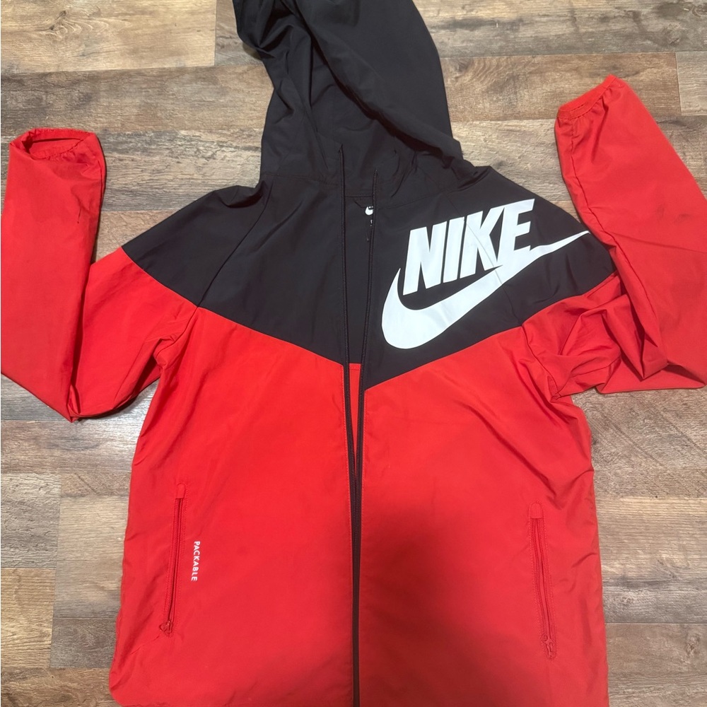 Nike Kids Jacket in Red and Black